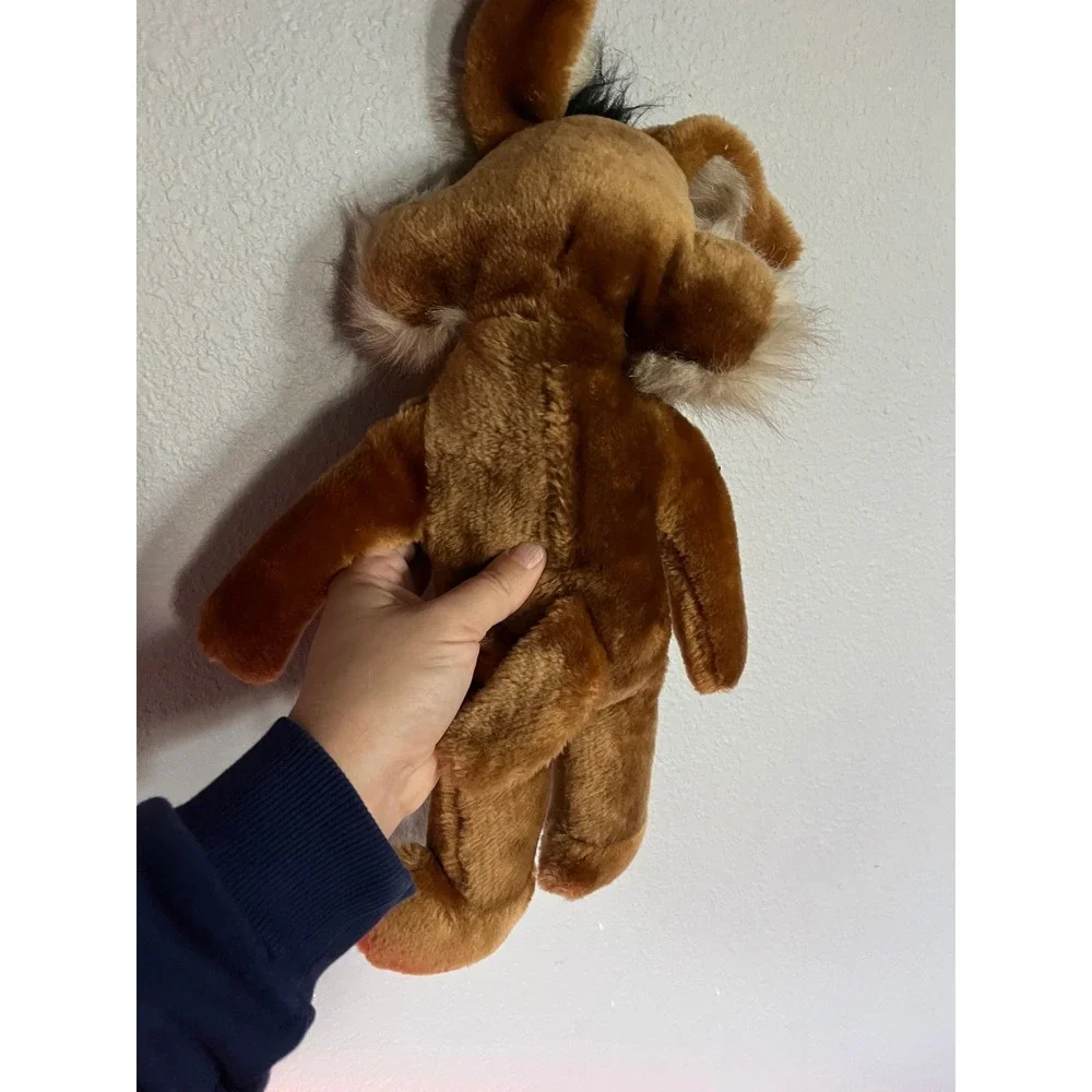 Vintage 1993 Wile E Coyote Plush Toy Warner Bros Looney‎ Tunes Stuffed Animal